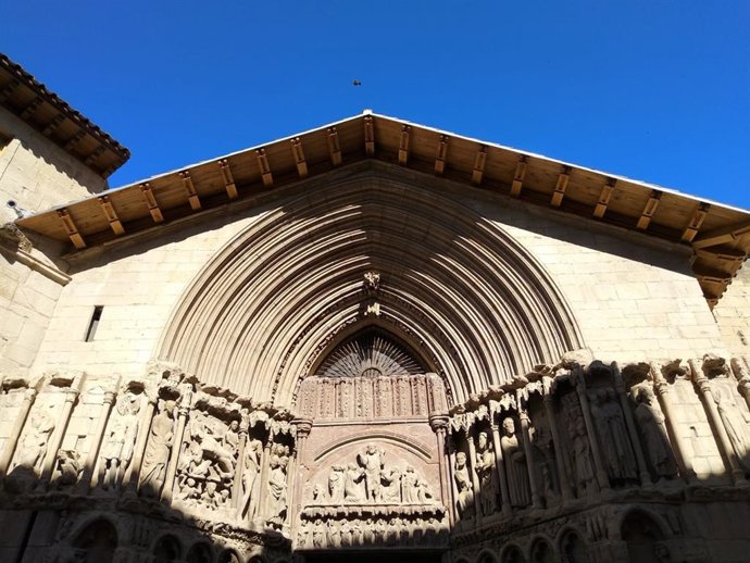 Archivo - Finalizacion de las obras en la iglesia de San Bartolomé de Logroño