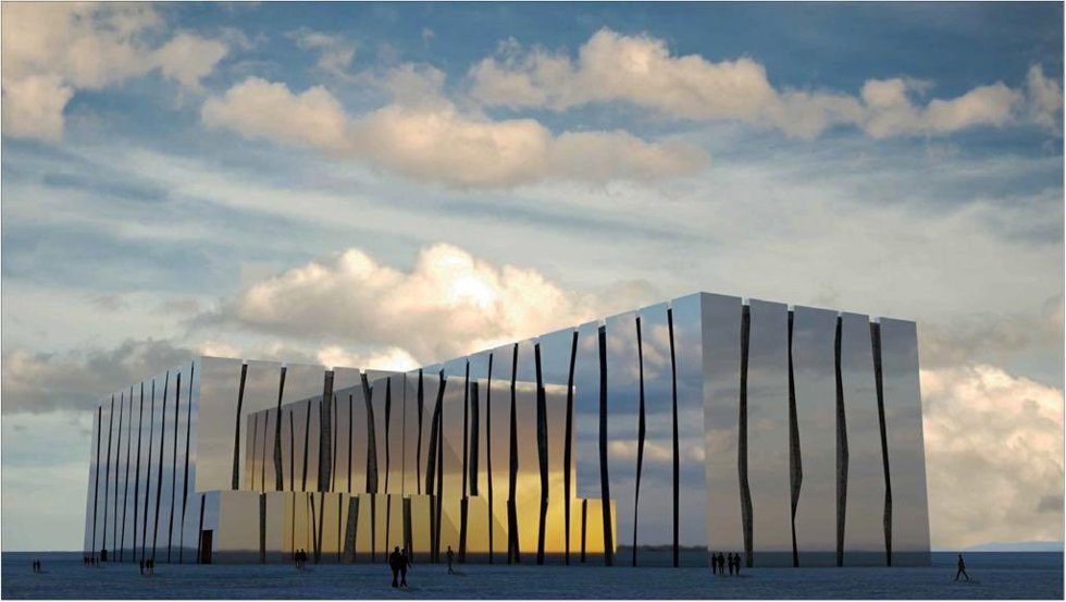 Maqueta del acelerador de partículas, en imagen de archivo