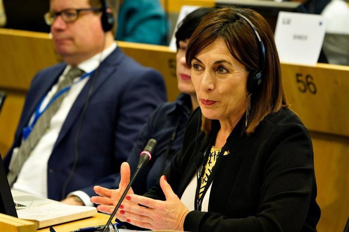 La consejera de Ecomonía, Ana Belén Álvarez, en el Comité de las regiones