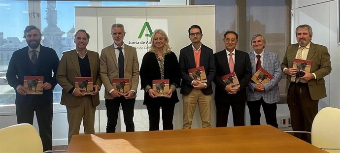 Mercedes Colombo tras presentar la memoria taurina de 2022 en la provincia.