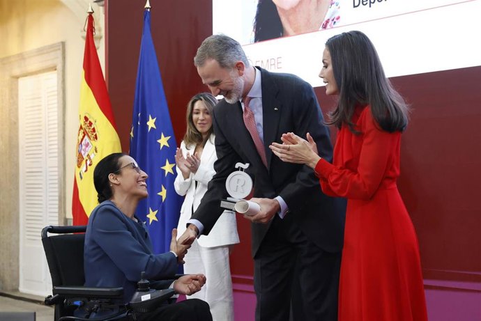 La deportista paralímpica Teresa Perales, nueva embajadora honoraria de la marca España.