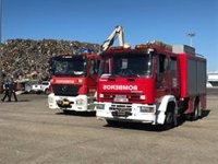 Vuelven a sus casas los vecinos de La Herradura (Granada) desalojados tras un incendio en el camping, ya controlado