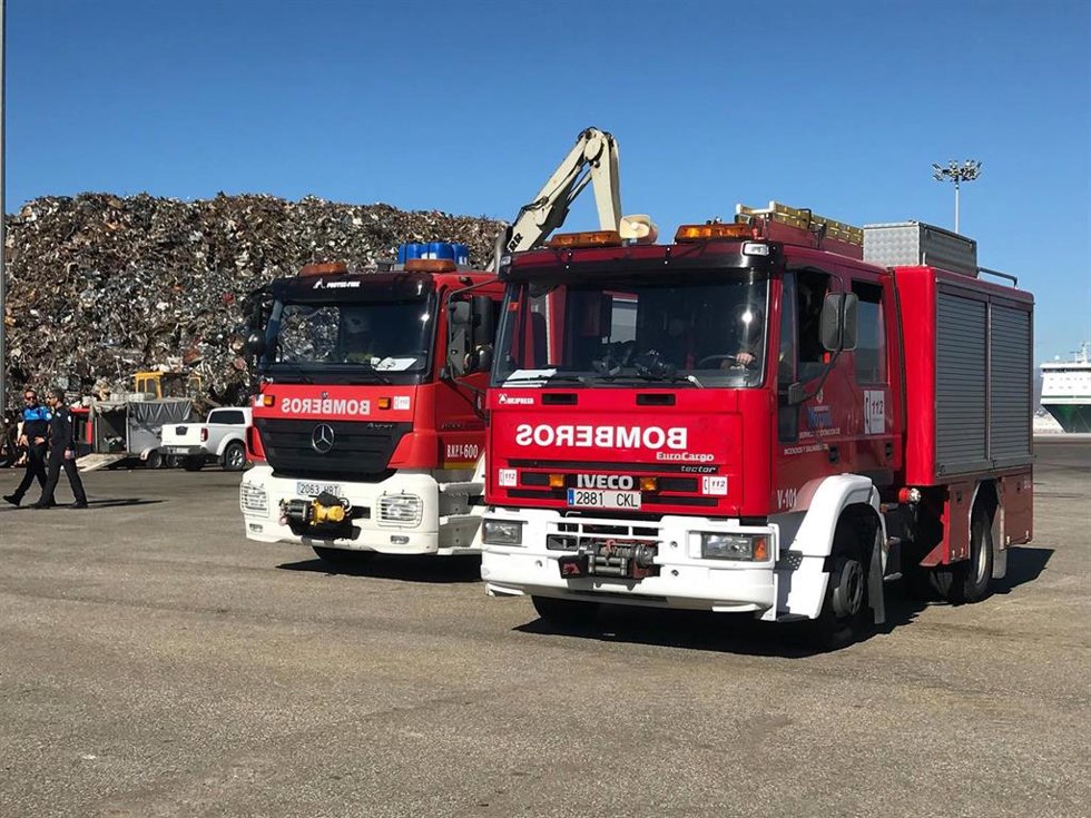 Archivo - Vehículos de Bomberos de Motril (Granada), archivo 