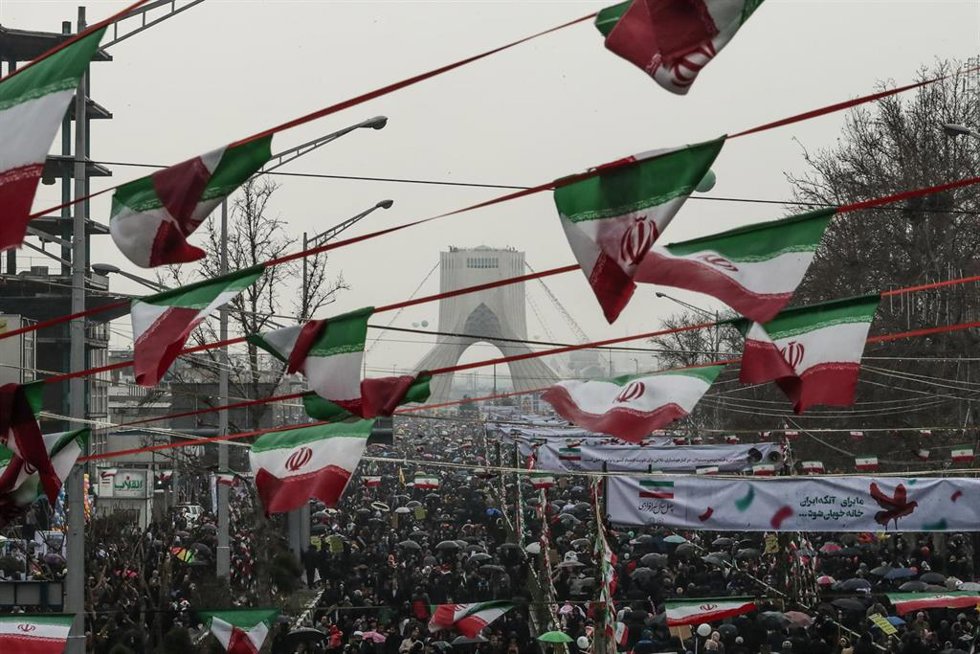 Archivo - La plaza Azadi en Teherán, Irán