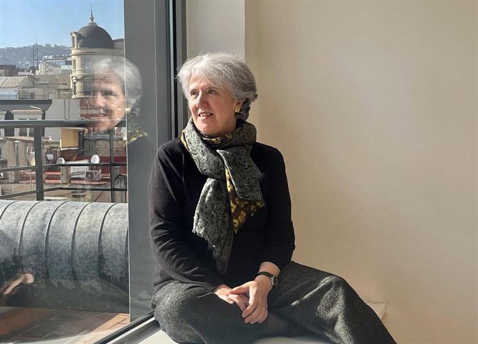 La escritora Maria Merc Roca