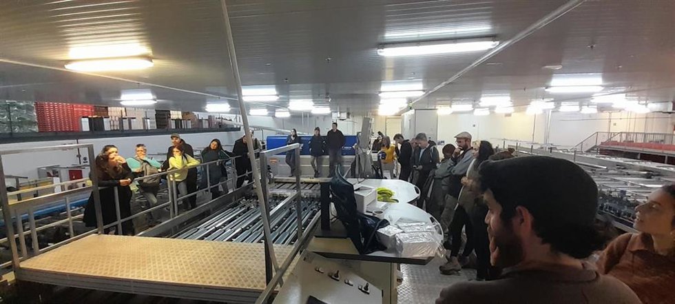 Visita al Valle del Jerte del alumnado del máster en Agroecología