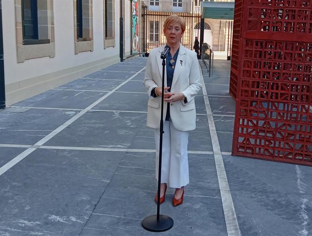 La consejera vasca de Desarrollo Económico, Sostenibilidad y Medio Ambiente del Gobierno Vasco, Arantxa Tapia.