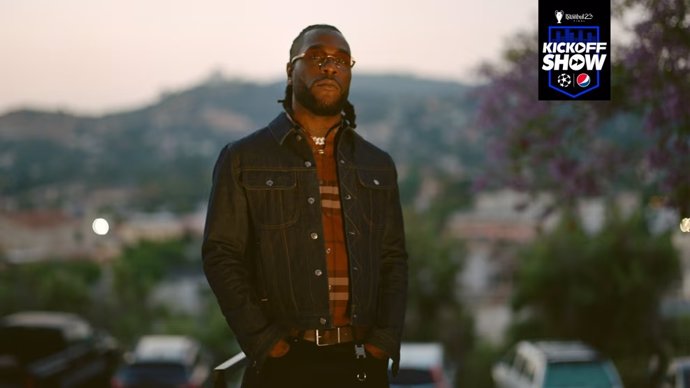 El cantante Burna Boy.