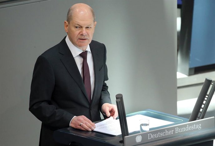 El canciller de Alemania, Olaf Scholz.