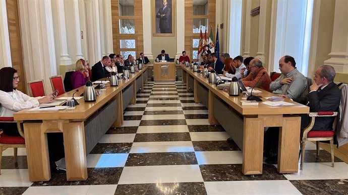 Pleno del Ayuntamiento de Cáceres del mes de marzo