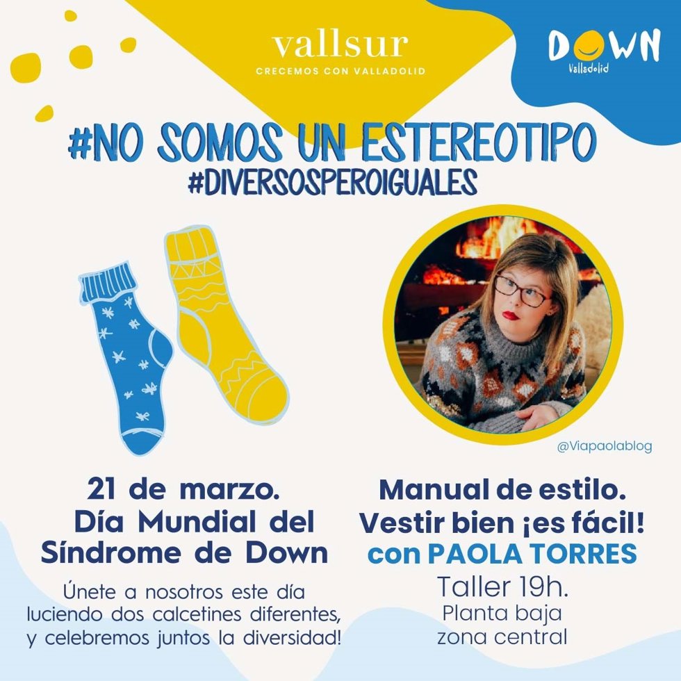 Vallsur conmemora el Día Mundial del Síndrome de Down y el mes del Linfedema con acciones de concienciación