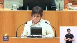 La diputada de IU, Henar Moreno