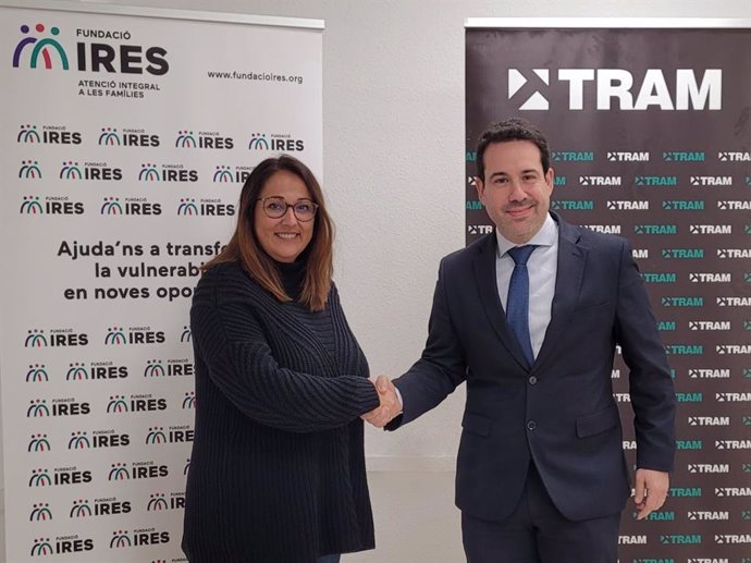 Collaboració entre Tram de Barcelona i la Fundació Ires 