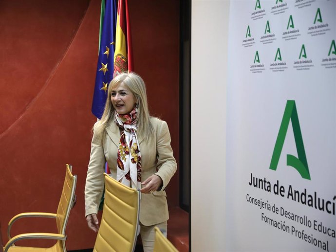 La consejera de Desarrollo Educativo y Formación Profesional, Patricia del Pozo.