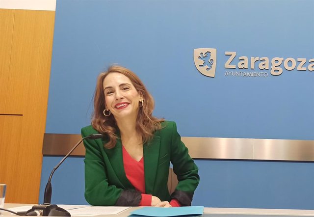 La portavoz del Gobierno de Zaragoza y consejera de Presidencia, Hacienda e Interior del Consistorio, María Navarro.