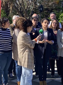 Marina Liberato, responsable de derechos humanos y migraciones de Podemos Andalucía.