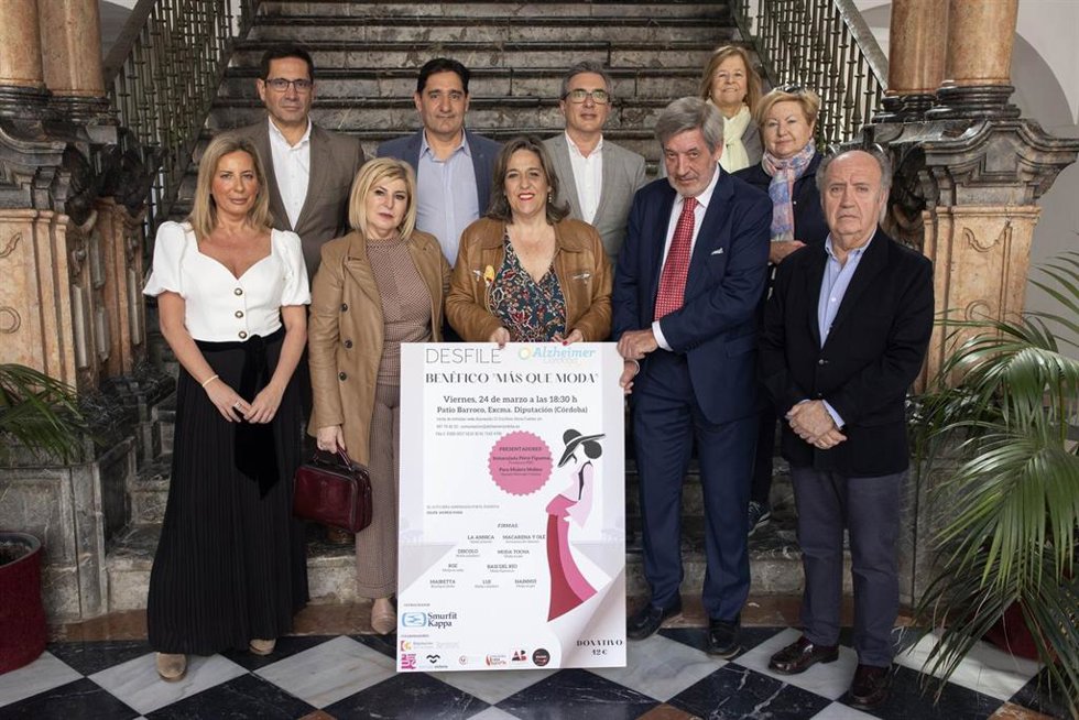 Presentación del desfile benéfico en beneficio de Alzheimer Córdoba