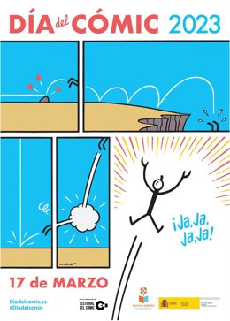 Cartel de la actividad 'La biblioteca como trampolín del cómic'