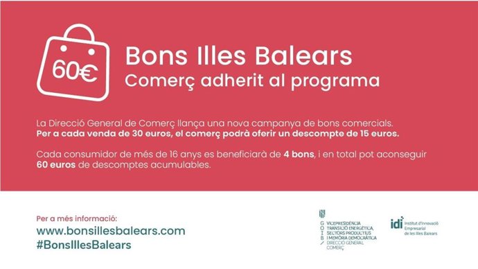 Más de 250 comercios se adhieren a la campaña Bons Illes Balears del Govern en un día