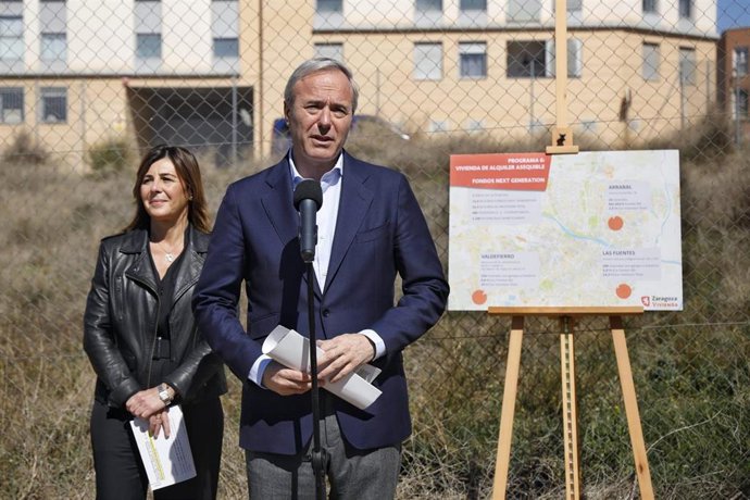 El alcalde de Zaragoza, Jorge Azcón.