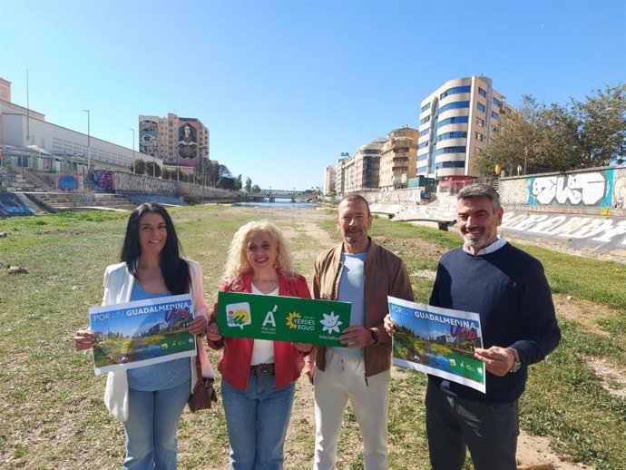 Por Andalucía se adhiere al proyecto de renaturalización que defiende Ecologistas en Acción y rechaza la propuesta del alcalde de Málaga.