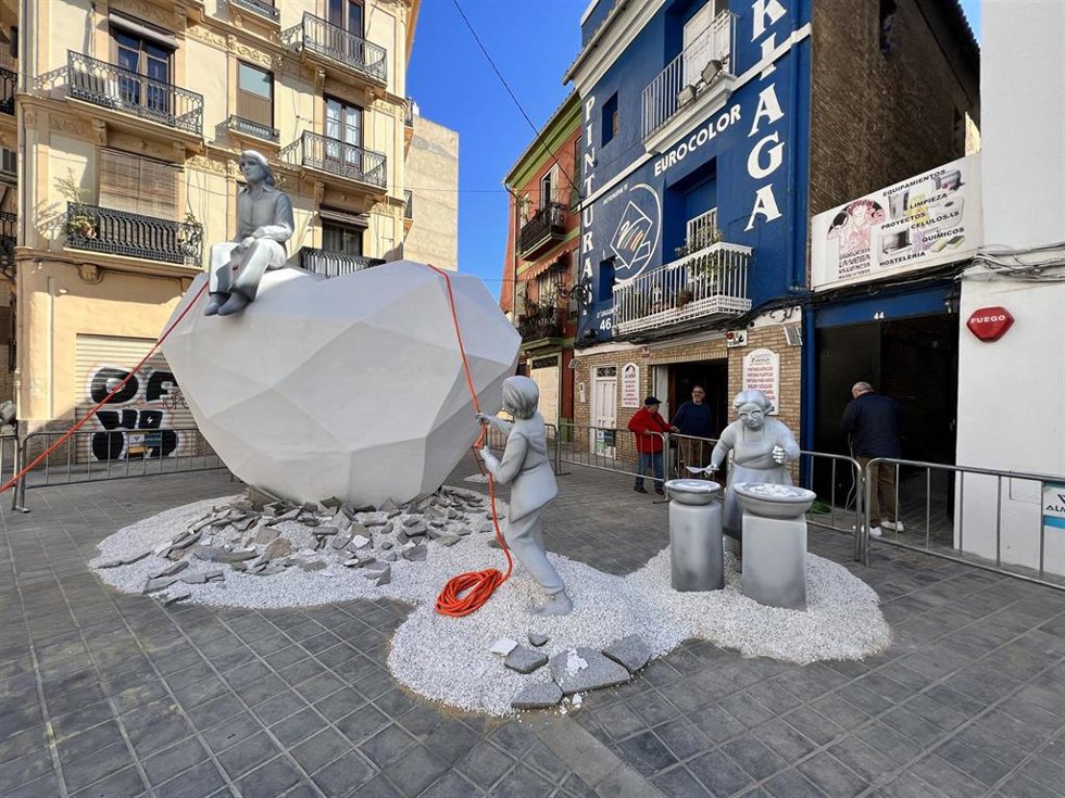 Falla en homenaje a Nino Bravo