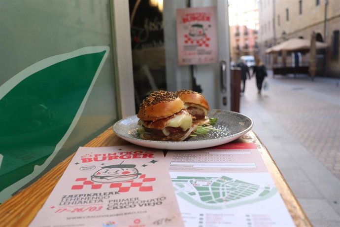 Una ¡pintxo burger'