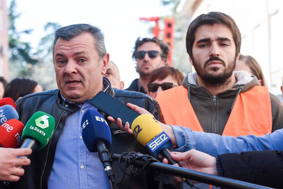 El presidente de la Asociación Presa-Rafael Alberti de afectados por la Línea 7B de Metro en San Fernando de Henares, Juan Antonio Fuentes