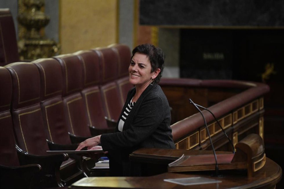 La diputada de EH Bildu en el Congreso Mertxe Aizpurua 