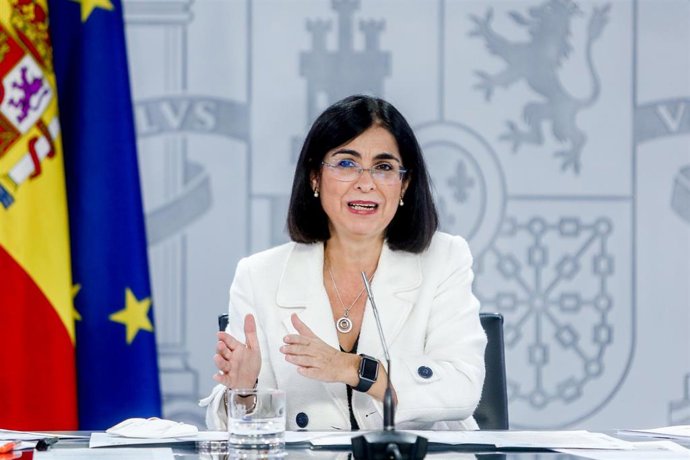 Archivo - La ministra de Sanidad, Carolina Darias.