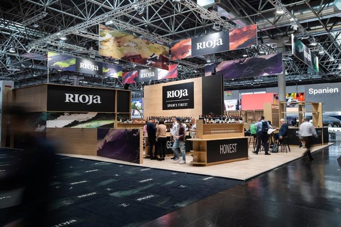 Stand de Rioja en Prowein