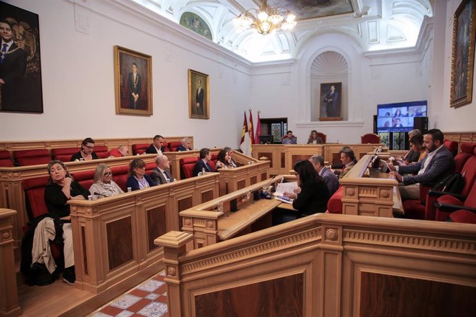 Pleno municipal de Toledo