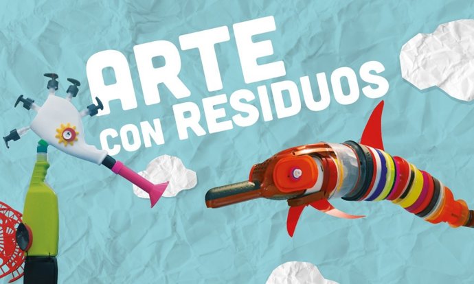 Arte con residuos