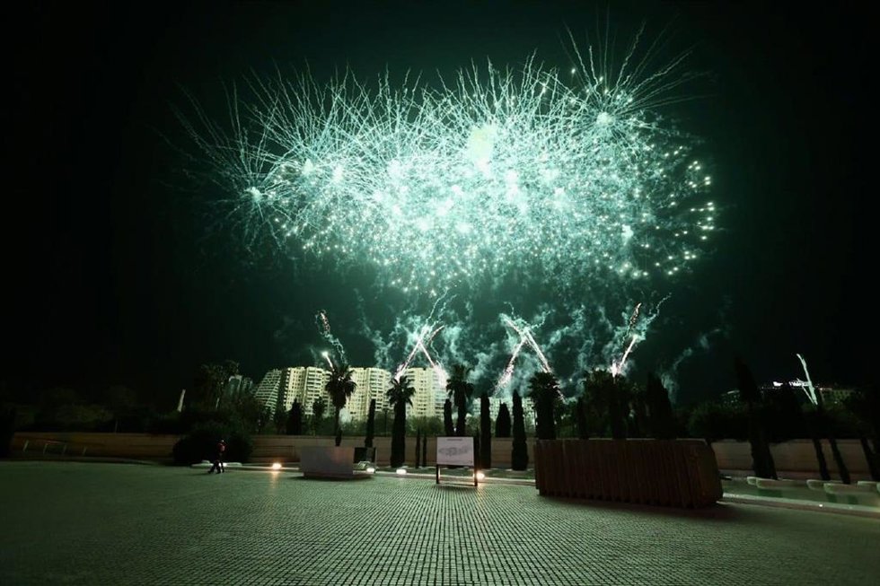 Castillo de fuegos artificiales de las Fallas 2023
