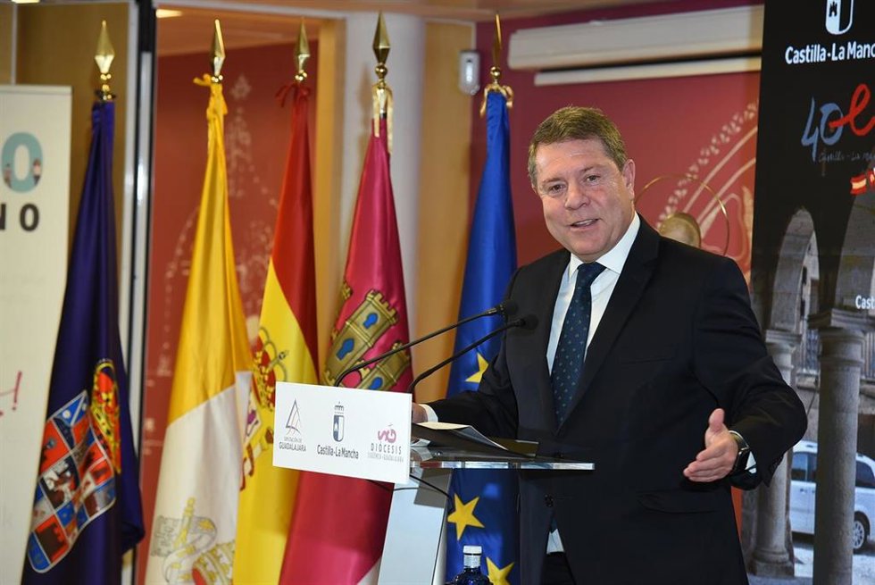 El presidente de Castilla-La Mancha, Emiliano García-Page