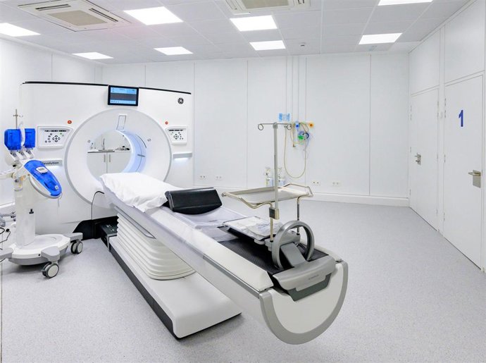 TAC instalado en el Hospital Universitario de Cruces.