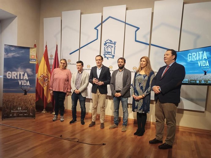 Presentación de la campaña de prevención del suicidio Grita Vida. No estás solo