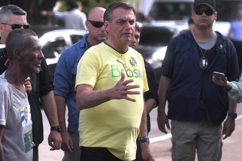 Archivo - El expresidente brasileño Jair Bolsonaro