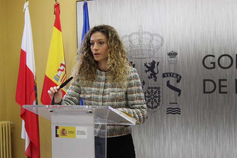 Archivo - La delegada del Gobierno en Cantabria, Ainoa Quiñones