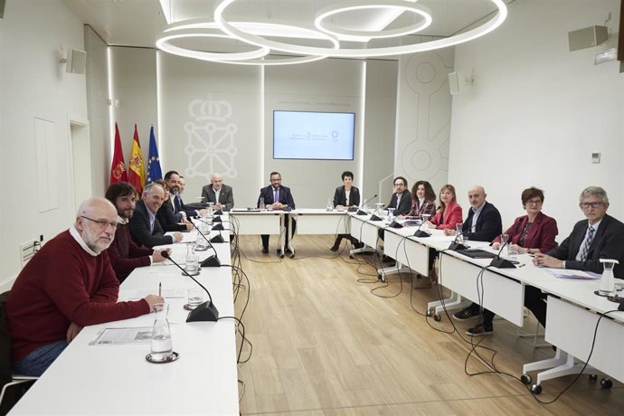Reunión de la parte navarra de la Junta de Transferencias celebrada el pasado 14 de marzo de 2023