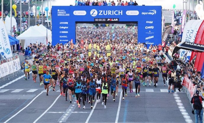 Archivo - Imatge de la Zurich Marató Barcelona 2022