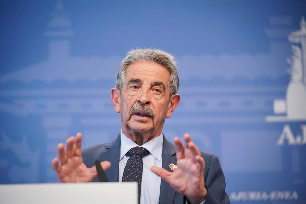 El presidente de Cantabria, Miguel Ángel Revilla