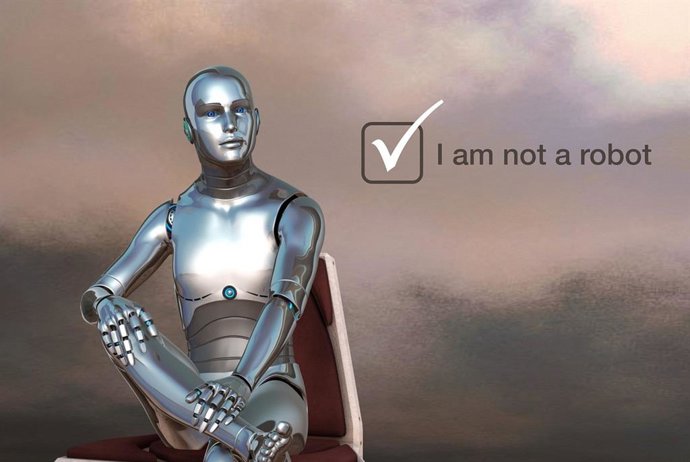 Representación de un robot.