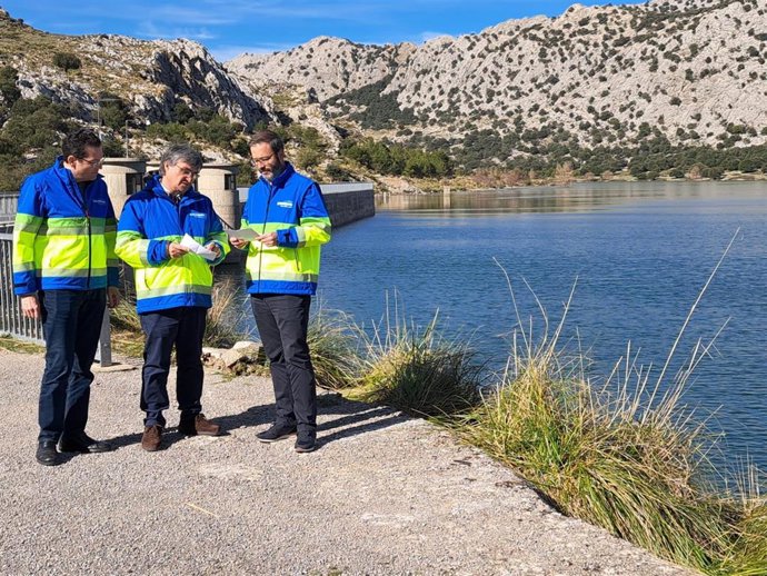 El paso de 'Juliette' por Mallorca deja los embalses que abastecen Palma al 90% de su capacidad.