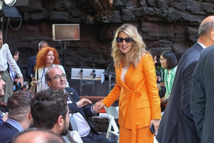 La vicepresidenta segunda y ministra de Trabajo y Economía Social, Yolanda Díaz, en una imagen de archivo.