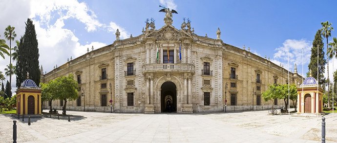 Archivo - Fábrica de Tabacos, sede principal de la Universidad de Sevilla. 