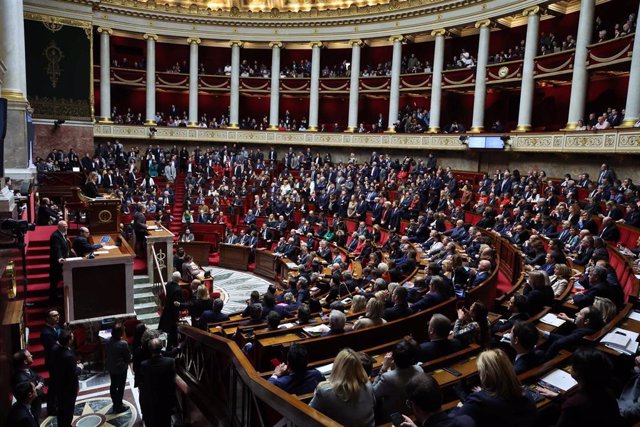 Debate en la Asamblea Nacional de Francia sobre la reforma de las pensiones