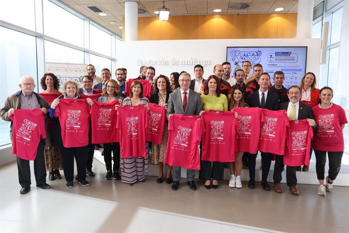 Presentación de la sexta edición de la Carrera por la Libertad de Prensa que va a tener lugar el 7 de mayo en la capital