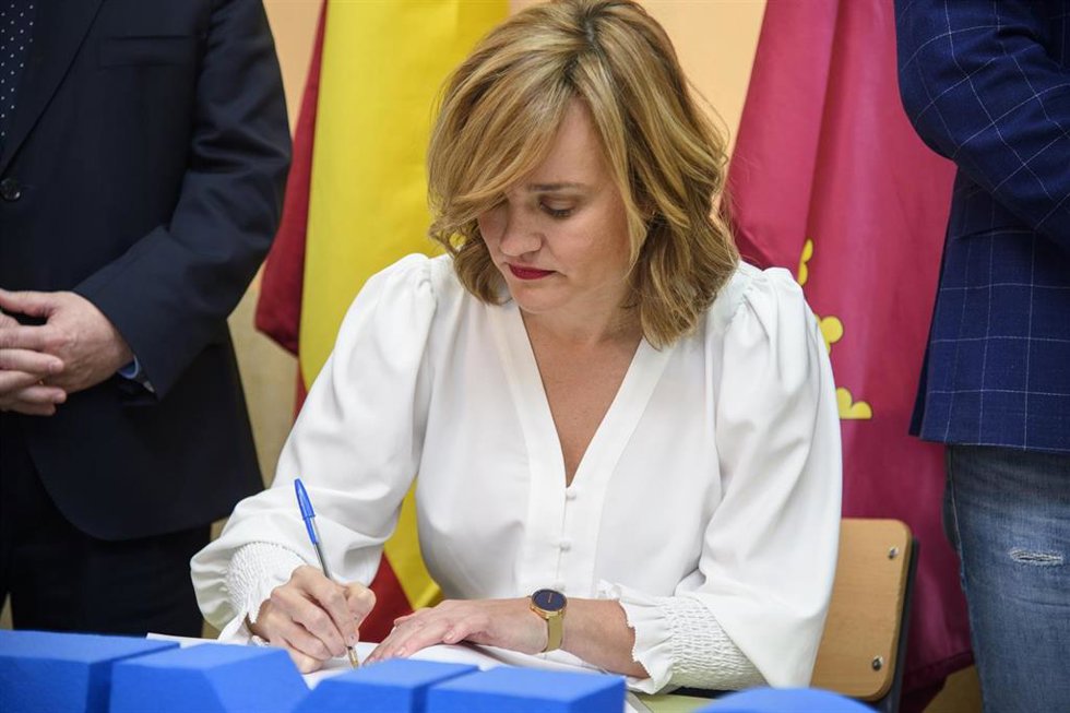 La ministra de Educación y Formación Profesional, Pilar Alegría,