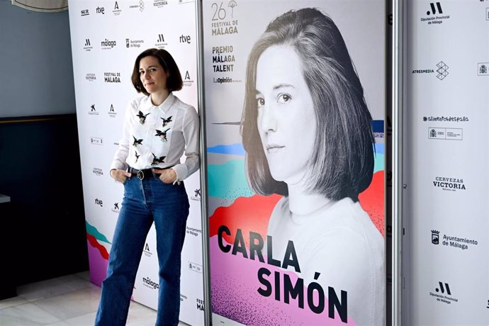 La directora Carla Simón recibe este viernes el Premio Málaga Talent-La Opinión de Málaga en el 26 Festival de Málaga.